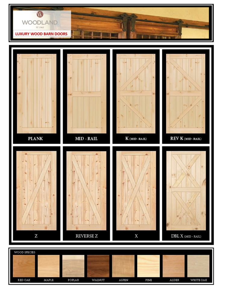 Luxury Wood Barn Doors Image
